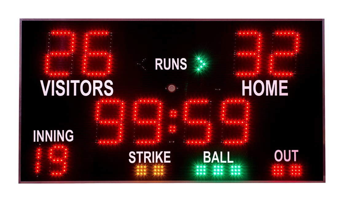 Svetelná športová tabuľa BASEBALL<br>